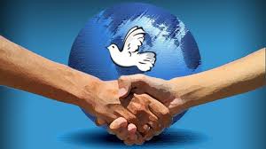 Unidos todo el mundo por la Paz.